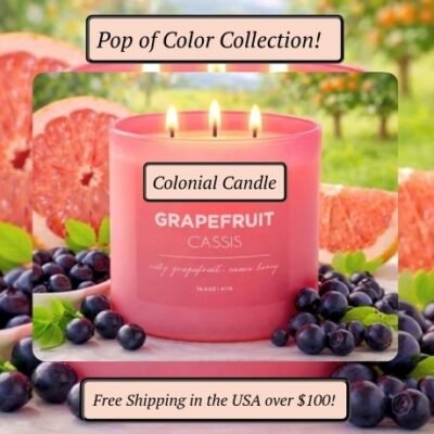 Colonial Candle has over 110 years of experience in making exquisite candles, they have established the highest levels of craftsmanship in their work. They use only the finest ingredients and materials available, and have mastered the art of candle making.