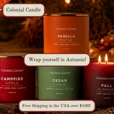 Colonial Candle has over 110 years of experience in making exquisite candles, they have established the highest levels of craftsmanship in their work. They use only the finest ingredients and materials available, and have mastered the art of candle making.