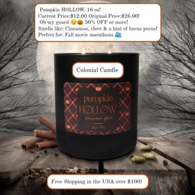 Colonial Candle has over 110 years of experience in making exquisite candles, they have established the highest levels of craftsmanship in their work. They use only the finest ingredients and materials available, and have mastered the art of candle making.