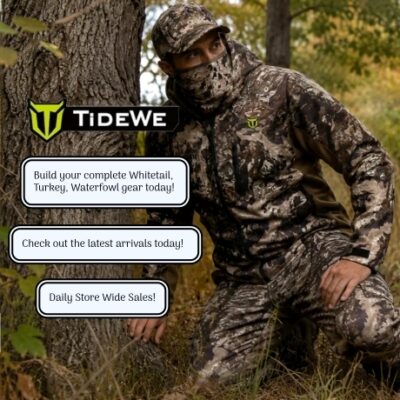 TideWe mission is to create, innovate and devote ourselves to providing outdoor lovers with a more relaxing time in the field. We believe that true happiness in life comes from doing what you love. Here at TideWe we love being in and enjoying the outdoors.