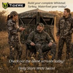 TideWe mission is to create, innovate and devote ourselves to providing outdoor lovers with a more relaxing time in the field. We believe that true happiness in life comes from doing what you love. Here at TideWe we love being in and enjoying the outdoors.