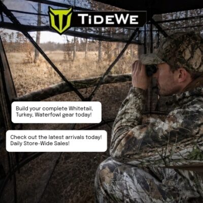 TideWe mission is to create, innovate and devote ourselves to providing outdoor lovers with a more relaxing time in the field. We believe that true happiness in life comes from doing what you love. Here at TideWe we love being in and enjoying the outdoors.