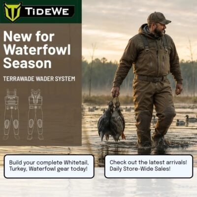TideWe mission is to create, innovate and devote ourselves to providing outdoor lovers with a more relaxing time in the field. We believe that true happiness in life comes from doing what you love. Here at TideWe we love being in and enjoying the outdoors.