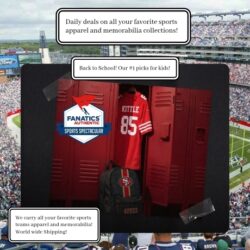 Fanatics isn't just our name. It's who we are loyal, loving fans, loyal to our prized teams and the sports we love. That's why we're honored to be able to offer fans the world's largest collection of official sports apparel from all the leagues, teams and players you love.