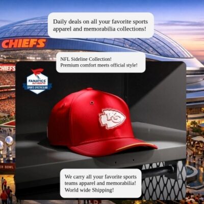 Fanatics isn't just our name. It's who we are loyal, loving fans, loyal to our prized teams and the sports we love. That's why we're honored to be able to offer fans the world's largest collection of official sports apparel from all the leagues, teams and players you love.