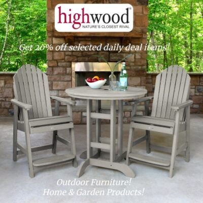 Highwood USA Outdoor Furniture is a group of highly moved people. Who take a great honor in what they do. Highwood USA dares to be different and we challenge each other every day to be the best that we can be. They believe in doing things right.