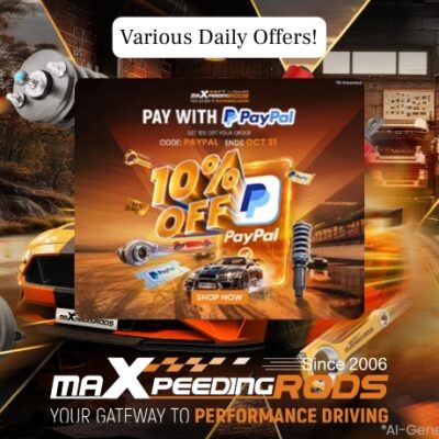 Maxpeedingrods fuels the strength of tuning addicts globally. Since 2006, they've explored and made high-speed auto parts to make your dreams a reality. Over 4 million customers have purchased their superb quality, easy installation, and expert service.