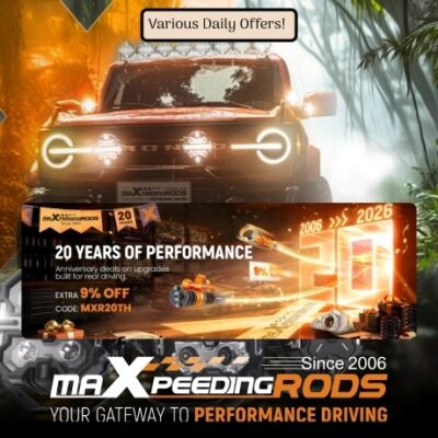 Maxpeedingrods fuels the strength of tuning addicts globally. Since 2006, they've explored and made high-speed auto parts to make your dreams a reality. Over 4 million customers have purchased their superb quality, easy installation, and expert service.