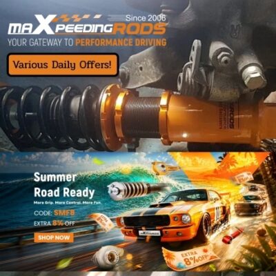Maxpeedingrods fuels the strength of tuning addicts globally. Since 2006, they've explored and made high-speed auto parts to make your dreams a reality. Over 4 million customers have purchased their superb quality, easy installation, and expert service.