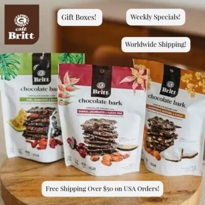 At Café Britt, we're loyal to always improving our diverse range of gourmet products, including unique coffees, chocolates, and nuts. We’re so secure you'll love our offerings that we back them with a 100% satisfaction guarantee. Your happiness is our priority!