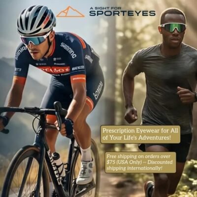 A Sight for Sport Eyes has been seen as one of the main experts in the sports eyewear market. They have a wide choice of sports goggles and sunglasses on hand at all price levels to fit all budgets, most of which are available with optional prescription lenses.