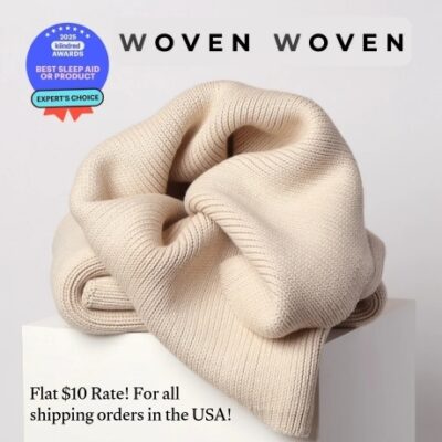 Woven Woven uses only the safest natural materials such as certified organic cotton, bamboo and Australian ultra-fine merino wool, they're breathable, gentle on delicate skin, and hypoallergenic. Their durable, machine-washable and transportable.