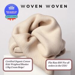 Woven Woven uses only the safest natural materials such as certified organic cotton, bamboo and Australian ultra-fine merino wool, they're breathable, gentle on delicate skin, and hypoallergenic. Their durable, machine-washable and transportable.