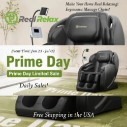 Real Relax® was founded with the goal of providing every user with a high quality, low costing chair. Their chairs are designed and made from only the highest quality materials to keep you relaxed and healthy. Making your home a very relaxing environment.