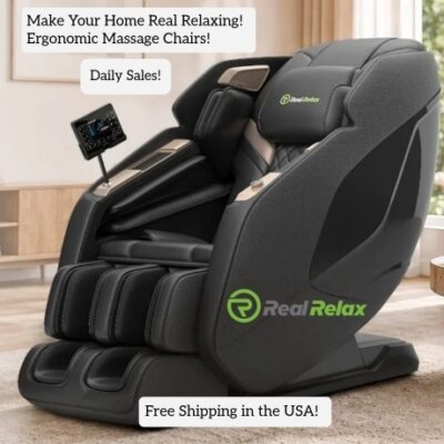 Real Relax® was founded with the goal of providing every user with a high quality, low costing chair. Their chairs are designed and made from only the highest quality materials to keep you relaxed and healthy. Making your home a very relaxing environment.