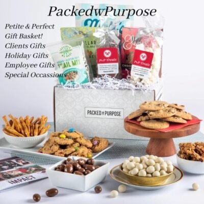 PACKEDwPURPOSE offers corporate and personal gifts that provide giftees a unique gifting sense unlike any other. A devoted team ensures a seamless ordering process when ordering your personal or custom boxs. Backed by an “Always Make it Right” pledge.