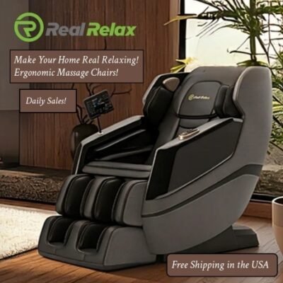 Real Relax® was founded with the goal of providing every user with a high quality, low costing chair. Their chairs are designed and made from only the highest quality materials to keep you relaxed and healthy. Making your home a very relaxing environment.