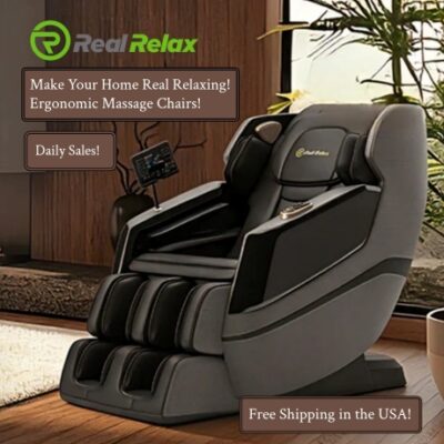 Real Relax® was founded with the goal of providing every user with a high quality, low costing chair. Their chairs are designed and made from only the highest quality materials to keep you relaxed and healthy. Making your home a very relaxing environment.
