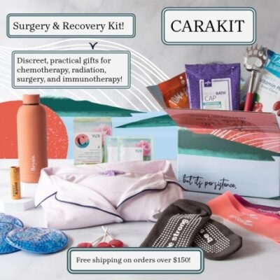 CaraKit offers correctly curated care packages for men and women undergoing medical treatment. Show your support with a care package that brings hope and comfort to loved ones on their recovery journey. See our stores gifts designed to uplift their spirts.