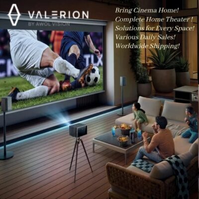Valerion the premium sub-brand from AWOL, was crafted for those who want the best. Driven by a lasting pursuit of cinematic perfection. Their mission is to rethink global home entertainment through cutting-edge technology and exceptional visuals.
