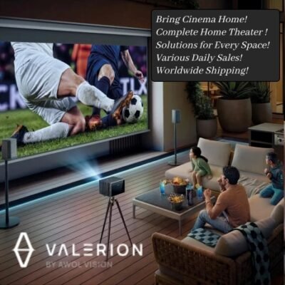 Valerion the premium sub-brand from AWOL, was crafted for those who want the best. Driven by a lasting pursuit of cinematic perfection. Their mission is to rethink global home entertainment through cutting-edge technology and exceptional visuals.