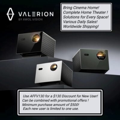 Valerion the premium sub-brand from AWOL, was crafted for those who want the best. Driven by a lasting pursuit of cinematic perfection. Their mission is to rethink global home entertainment through cutting-edge technology and exceptional visuals.