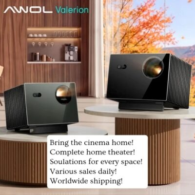 Valerion the premium sub-brand from AWOL, was crafted for those who want the best. Driven by a lasting pursuit of cinematic perfection. Their mission is to rethink global home entertainment through cutting-edge technology and exceptional visuals.