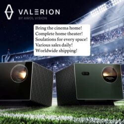 Valerion the premium sub-brand from AWOL, was crafted for those who want the best. Driven by a lasting pursuit of cinematic perfection. Their mission is to rethink global home entertainment through cutting-edge technology and exceptional visuals.