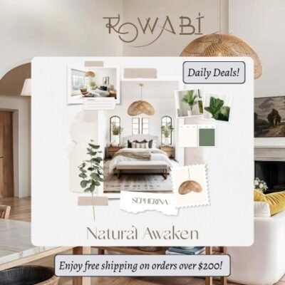 Rowabi offers a curated range of rattan, contemporary, and outdoor pendant lights, along with refined wall sconces and flush mounts. Built with high-quality materials and versatile designs in varied sizes, every fixture delivers both function and timeless style.