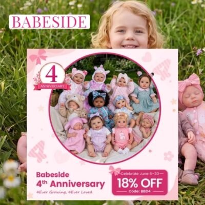 Babeside was born in 2022. By focusing on the hyper-realistic reborn doll category. Their goal is to lead the growth of the category by providing high-quality dolls, shaping them into the desired hyper-realistic doll brand for families and children worldwide.