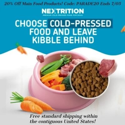 Nextrition offers a better way to feed your pup. Good real, wholesome food gently prepared to support your dog’s digestion, immune system, and their overall health. That means they're keeping all the good stuff in the nutrients, the flavors, the works.