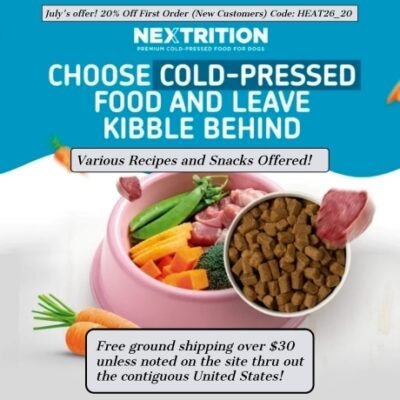 Nextrition offers a better way to feed your pup. Good real, wholesome food gently prepared to support your dog’s digestion, immune system, and their overall health. That means they're keeping all the good stuff in the nutrients, the flavors, the works.