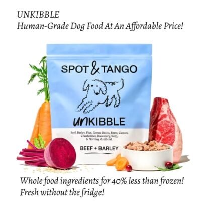 Spot & Tango delivers ready-to-serve, high-quality meals that fit your dog’s unique nutritional needs. In each shipment, you’ll receive the best health and wellness products for your dogs. Plus the option to add-on snacks and supplements.