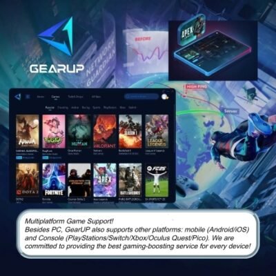 GearUP has only one question? Do you want to get rid of high ping, packet loss, spikes, and jitters? Then here we are! Your new game network guardian. GearUP will never let a poor internet connection stop your thrill gaming. GearUp offers thousands of games to play.