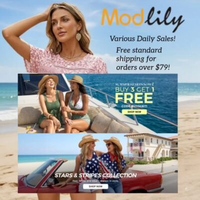 Since 2009 Modlily has aimed to be a top online fast-fashion brand. With high-quality styles, speedy delivery, smooth shopping and a supreme customer service. They allow fashion lovers worldwide to express themselves stylishly and affordably.