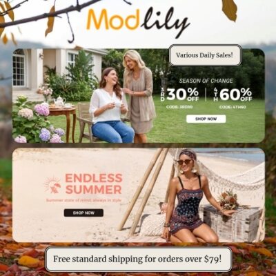 Since 2009 Modlily has aimed to be a top online fast-fashion brand. With high-quality styles, speedy delivery, smooth shopping and a supreme customer service. They allow fashion lovers worldwide to express themselves stylishly and affordably.