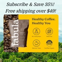 Fabula Coffee does things differently, with purpose. Their goal is simple. To make 100% organic, healthy and delicious coffee accessible to as many people as possible. They're committed to delivering coffee that is better for you, the community, and our planet.