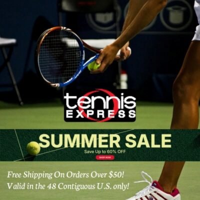Tennis Express has been a trusted name among tennis enthusiasts across the USA. Serving players of all levels, They offer the world’s largest selection of high-quality products, including shoes, racquets, bags, apparel, and accessories from top brands.