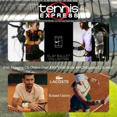 Tennis Express has been a trusted name among tennis enthusiasts across the USA. Serving players of all levels, They offer the world’s largest selection of high-quality products, including shoes, racquets, bags, apparel, and accessories from top brands.