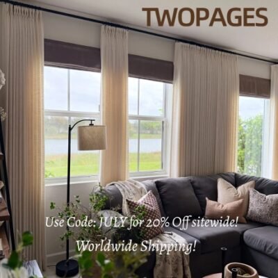 TWOPAGES believes in simplicity, warmth, and luxury for less. Embracing the philosophy of effortless living, they make every choice easy and every design meaningful. Creating spaces that are calm, harmonious, and truly yours. Today over 600,000 households enjoy our menu-based customization.