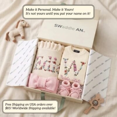 SWaddle AN™ is a premium baby textile and personalized gifting brand. Built around one simple belief, if a product carries a baby’s name, it should truly be worthy of that name. We specialize in high-quality knitwear and bamboo-cotton essentials designed for everyday use, not just for display.