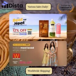 Dista is the trusted online shopping platform where you can get the largest collection of Indian products online from around the world and get deliveries in 40+ international countries. You have access to categories like wellness, Indian food, beauty, baby & kids, spirituality, and clothing & much more.