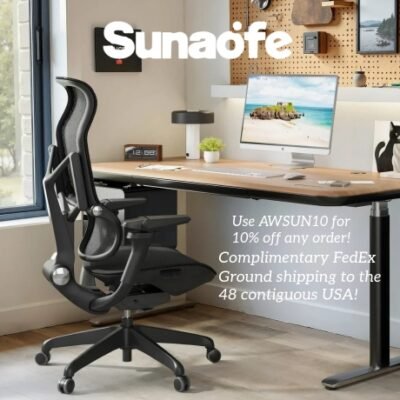 Sunaofe quality isn't just a promise, it's our foundation. From the whisper-quiet motors in our desks to the high-resilience mesh in our chairs, every Sunaofe piece is built to withstand the rigors of your daily grind. We believe your workspace should energize you, not drain you.