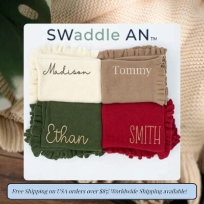 SWaddle AN™ is a premium baby textile and personalized gifting brand. Built around one simple belief, if a product carries a baby’s name, it should truly be worthy of that name. We specialize in high-quality knitwear and bamboo-cotton essentials designed for everyday use, not just for display.