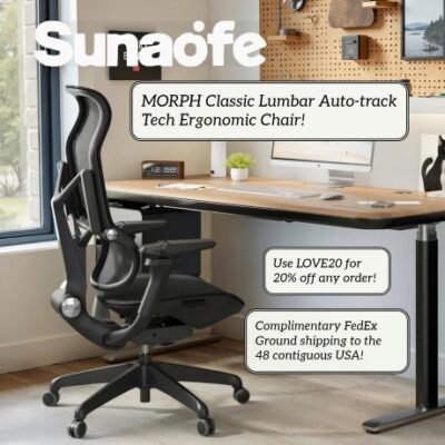 Sunaofe quality isn't just a promise, it's our foundation. From the whisper-quiet motors in our desks to the high-resilience mesh in our chairs, every Sunaofe piece is built to withstand the rigors of your daily grind. We believe your workspace should energize you, not drain you.