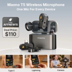 Maono is building for the future, and believes vison drives technology. Maono microphones and audio products are specifically designed for content creation. Especially for the fast-growing upcoming generations who like to podcast and share their moments on the internet.