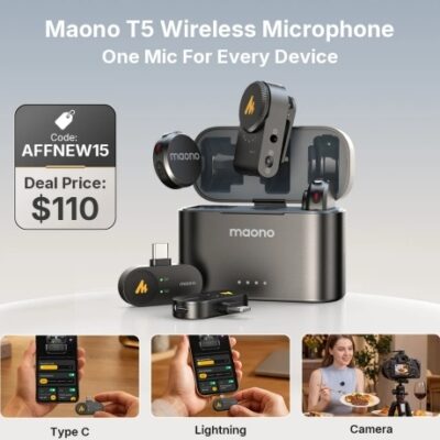 Maono is building for the future, and believes vison drives technology. Maono microphones and audio products are specifically designed for content creation. Especially for the fast-growing upcoming generations who like to podcast and share their moments on the internet.