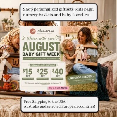 MamaRaya creates thoughtful personalized gifts for babies, kids, families, and pets. From custom name baskets to kids bags, baby outfits, and keepsake accessories, our goal is to make everyday gifting feel warm, useful, and personal. They focuse on personalized gifts for all your different family moments.