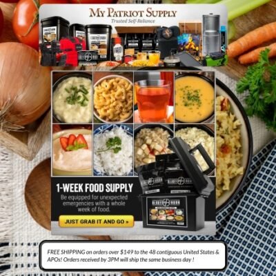 My Patriot Supply was founded by people with a drive for self-reliant and food independence. They not only understand the drive to practice emergency preparedness, they're active partners in the survivalist lifestyle. They believe true freedom comes from making a certain level of self-reliance.