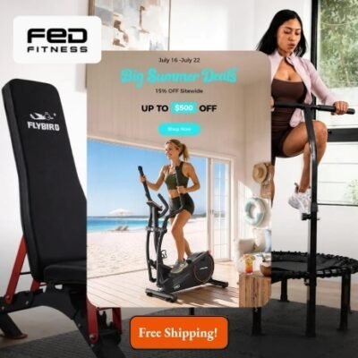 FED Fitness goes beyond individual equipment. They’ve created a complete home fitness ecosystem that combines fitness equipment, training content, and health data into one seamless experience. Together they have helped beginners to experienced athletes move better and live healthier lives every day.